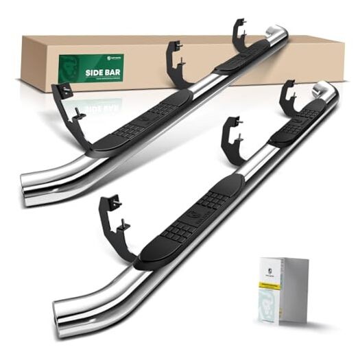 3 Inch Running Boards Fit Chevy Tahoe & GMC Yukon SUV 4-Door 3 inches Chrome gallery