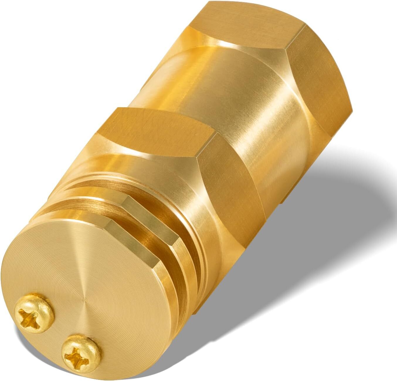 Boomless Spray Nozzle 1/2" FPT #5 Orifices (90° & 180° Caps) 2.0 GPM @ 40 PSI gallery