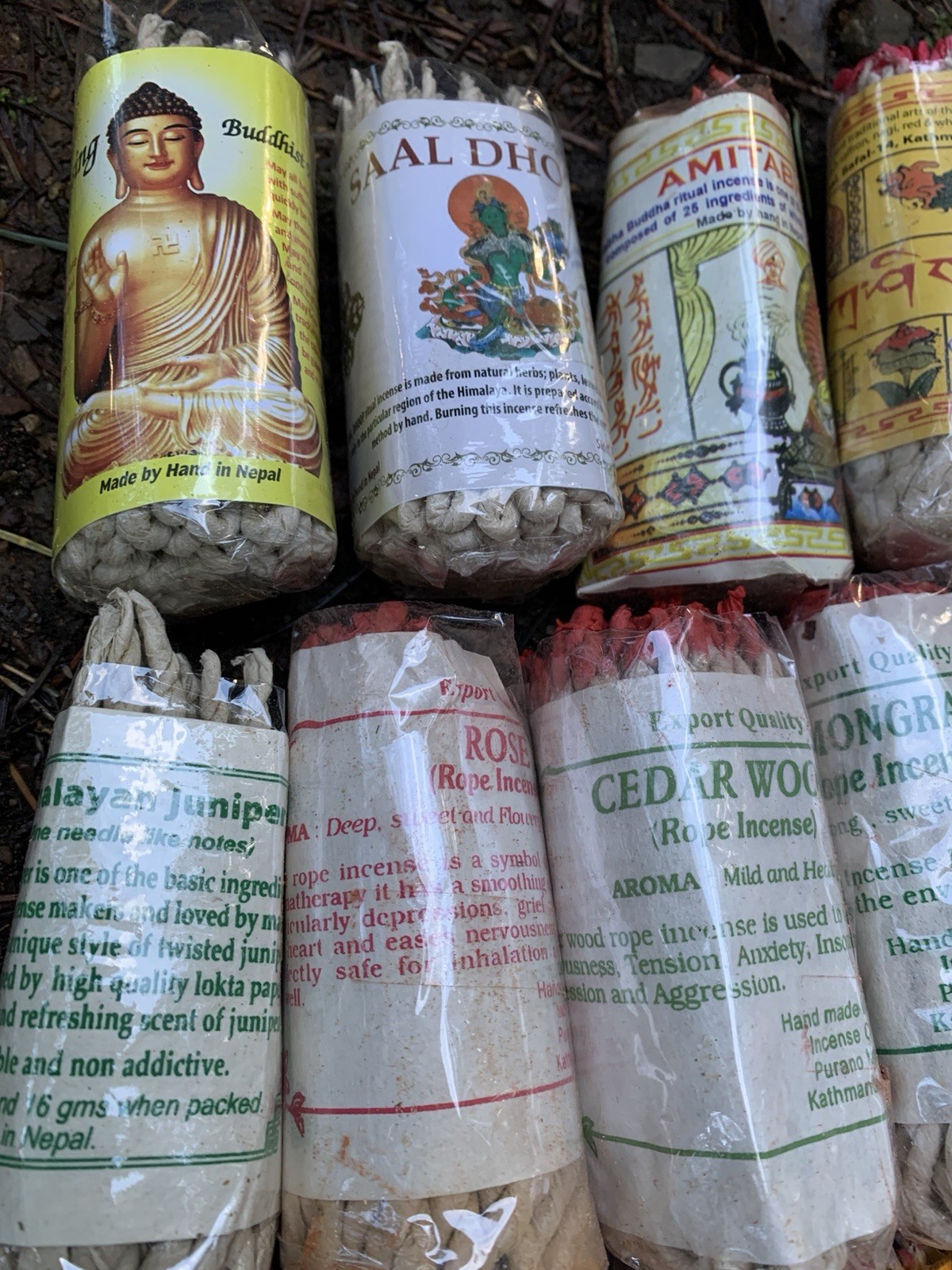 Himalayan Nepalese Rope Incense from Nepal, Handmade in Kathmandu gallery