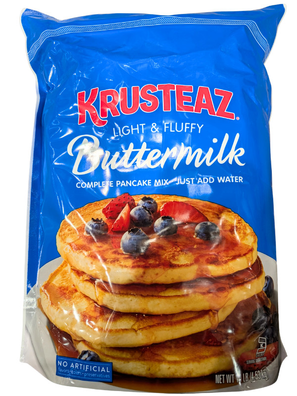 Krusteaz Buttermilk Light & Fluffy Complete Pancake Mix 10 Lb Bag EXP 06/2027 gallery