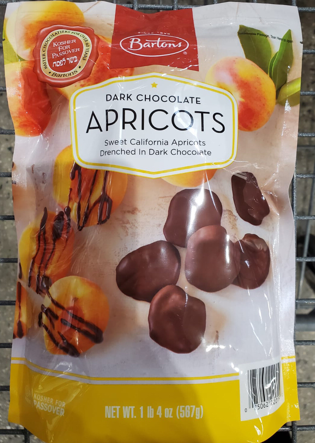 Barton’s Dark Chocolate Apricots 1 Lb 4 Ounce KOSHER FOR PASSOVER ! Free Ship!! gallery