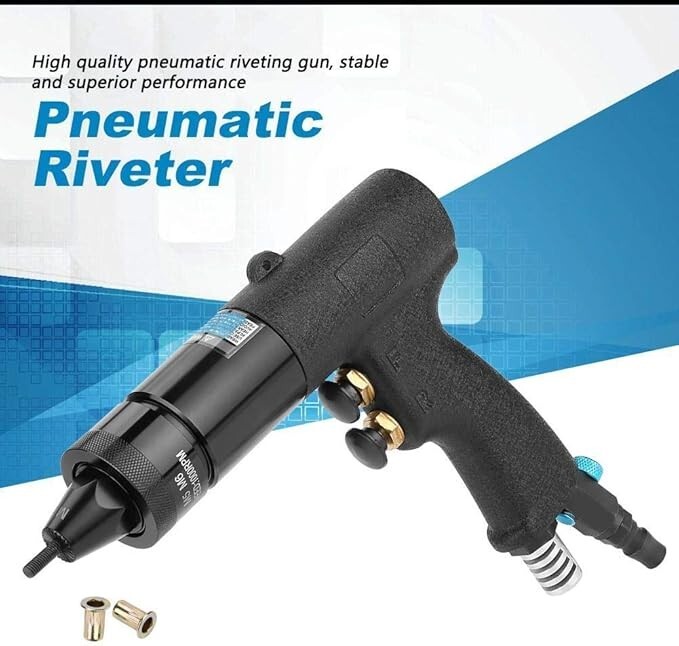LIKE NEW Pneumatic Rivet Nut Tool M5/M6 – Fast & Easy Riveting Tool gallery