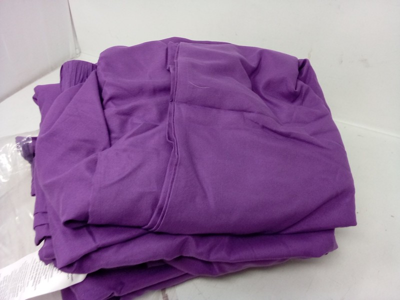 Bedsure Get Cozy 100%Polyester Sheet Set Purple {81"w x 98"l } gallery