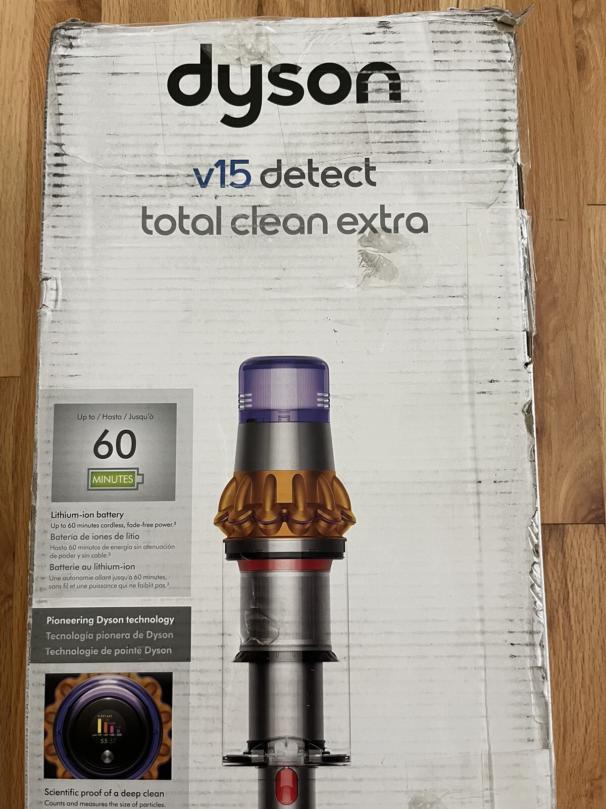 Dyson V15 Detect Total Clean Extra Cordless Vacuum Cleaner w/$100 In Tools New! gallery