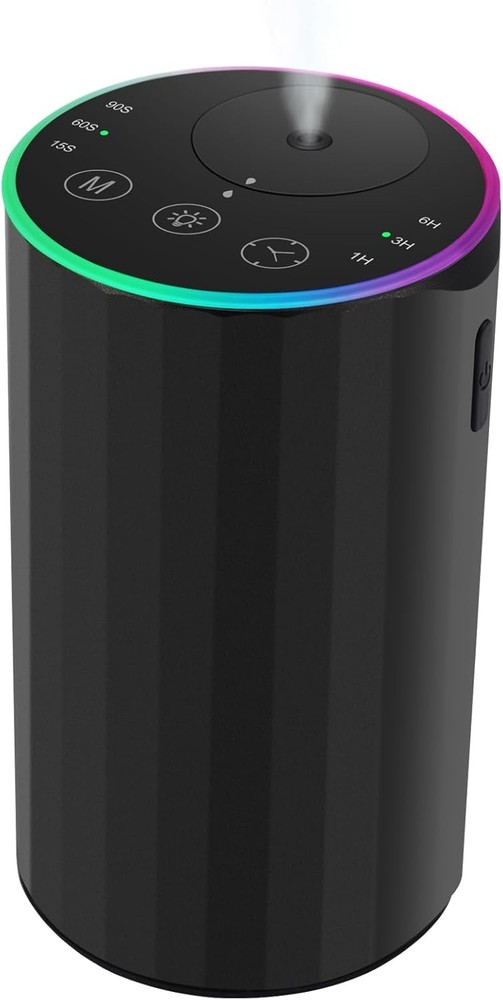 Waterless Essential Oil Diffuser | Cordless Nano Mist, 5/10/15/20ml, USB-C