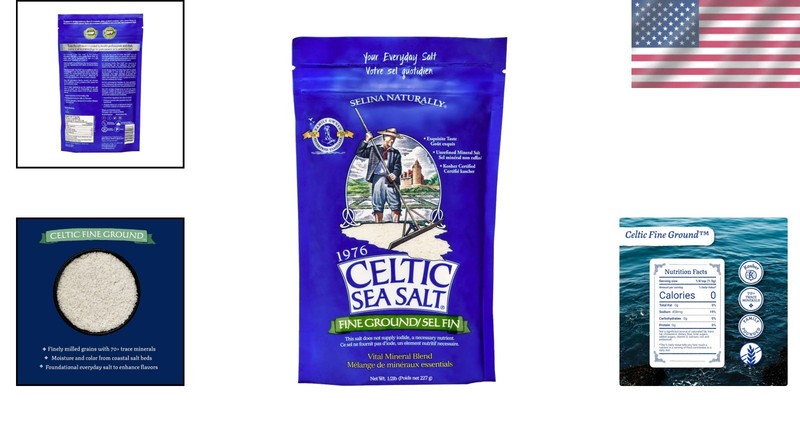 Sustainably Harvested Celtic Sea Salt – Unrefined & Lab Tested Quality - 1 lb gallery