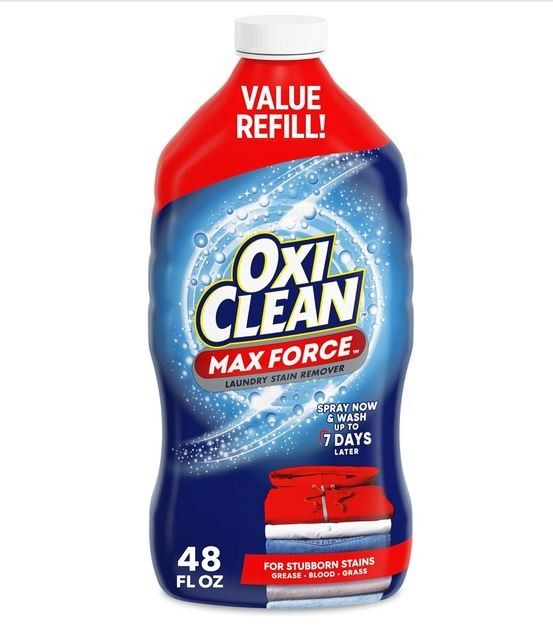 OxiClean Max Force Laundry Stain Remover Spray Refill, 48 fl oz gallery