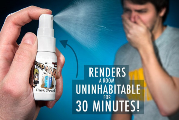 ORIGINAL LIQUID ASS ARSE FART PRANK STINK BOMB SPRAY SMELL GAG JOKE MADE IN USA gallery