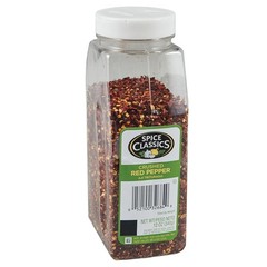 Spice Classics Crushed Red Pepper, 12 oz – One 12 Ounce Container of Dried .