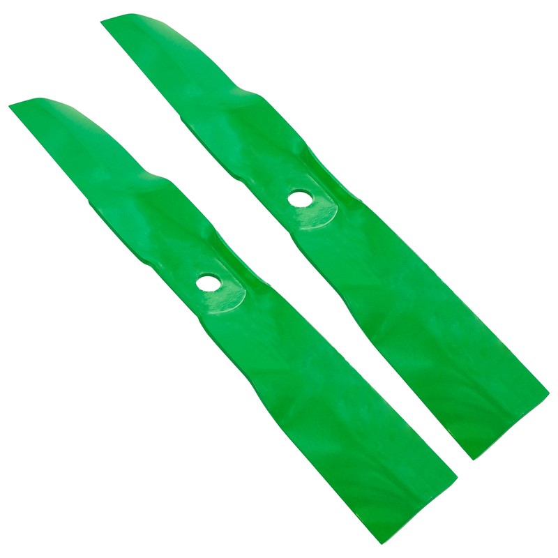 Celox 21 3/8 inch x 13/16"" Circle Hole 42"" Deck Standard Blade For John Deere gallery