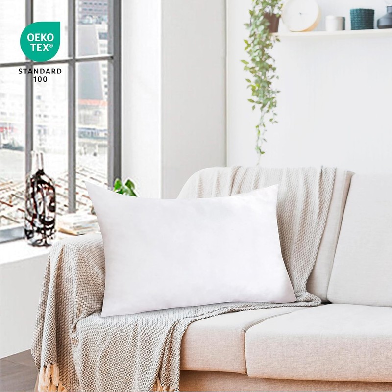 12 x 20 Pillow Insert - Down Alternative Throw Pillows Insert - Rectangle Pillow gallery