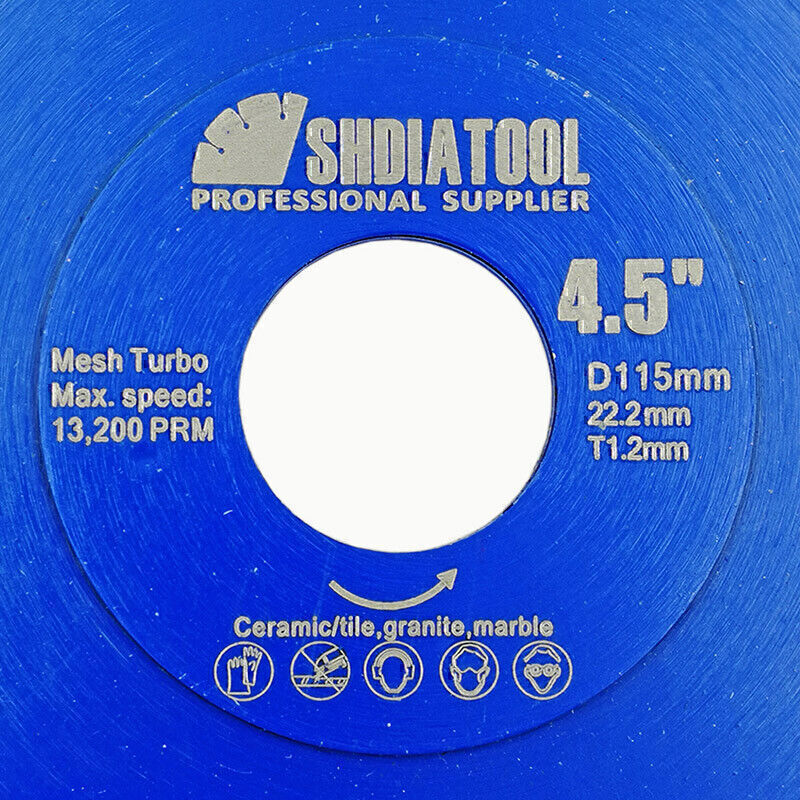2pcs 4.5 inch Diamond Cutting Disc Tile Ceramic Saw Blades 115 mm Circular Wheel gallery