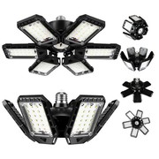 Bright LED Garage Lights 2 Pack 180W 18000LM Deformable Shop Ceiling Bulbs E26/E gallery