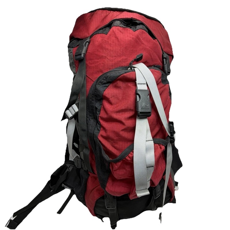 GREGORY LASSEN INTERNAL FRAME BACKPACK Red Small Backpacking Travel Hiking 25”