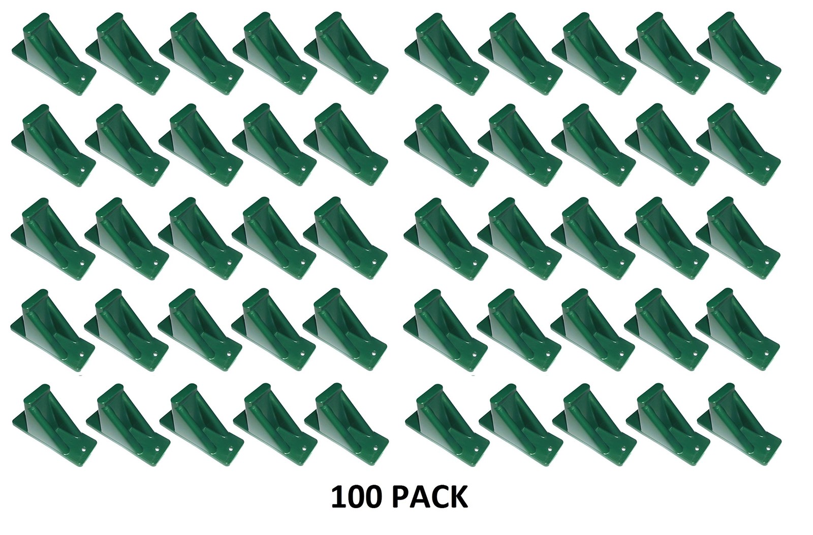 Jsp Manufacturing Green Plastic Mini Roof Snow Ice Guard - Multi-Quantity Pack gallery