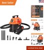 AA255W Wet/Dry Utility Vac 2.5 Gallon, 2.5-Gallon,120 Volts AC, Orange/Black gallery