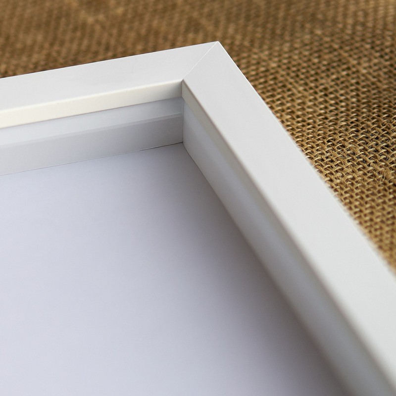 Comic Frame for Bronze Age Comics - White Wood with White Mat, 18 Frame Sizes gallery