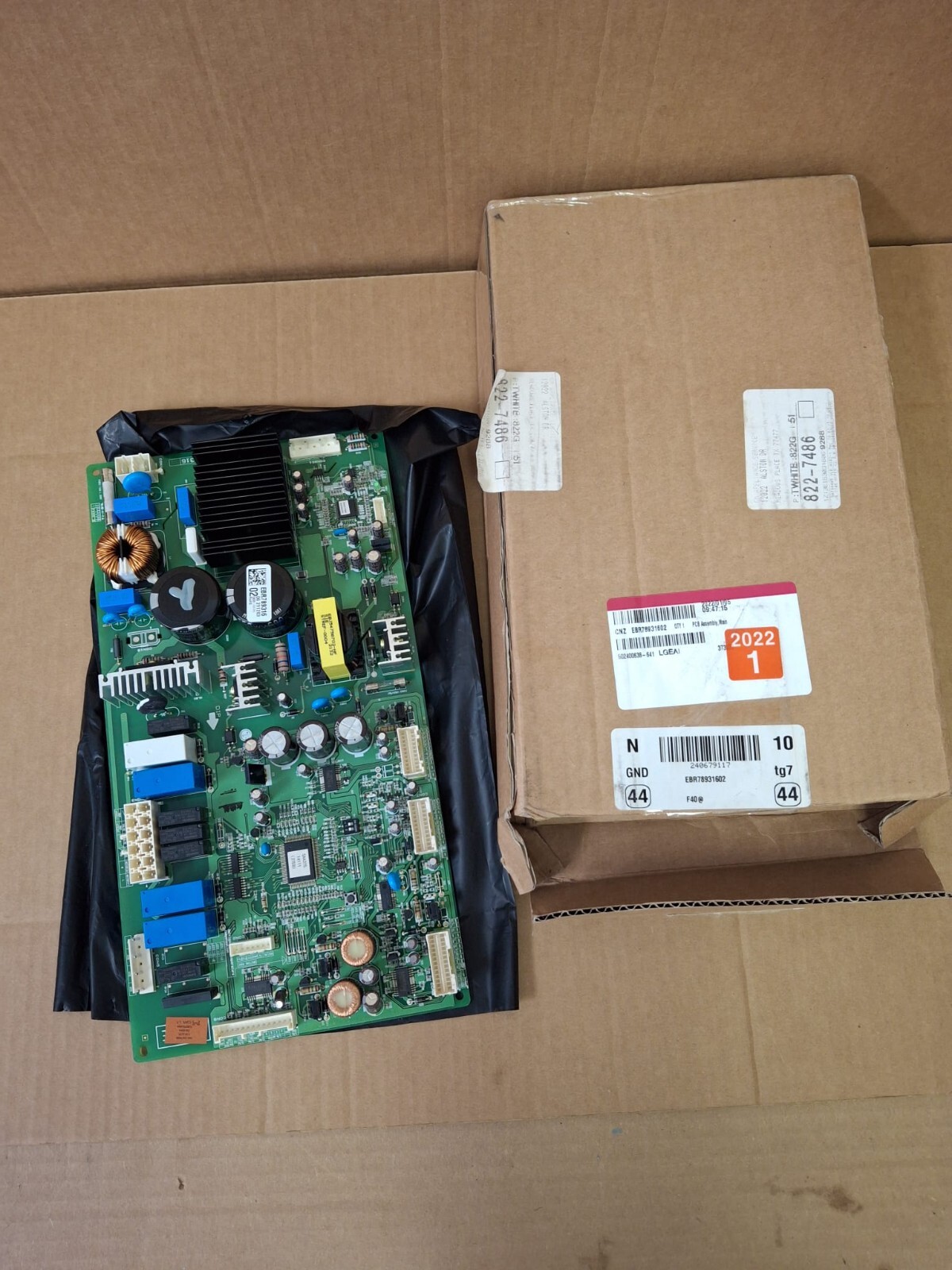 LG Refrigerator Main Control Board EBR78931602 AP5977776 PS11710915 gallery