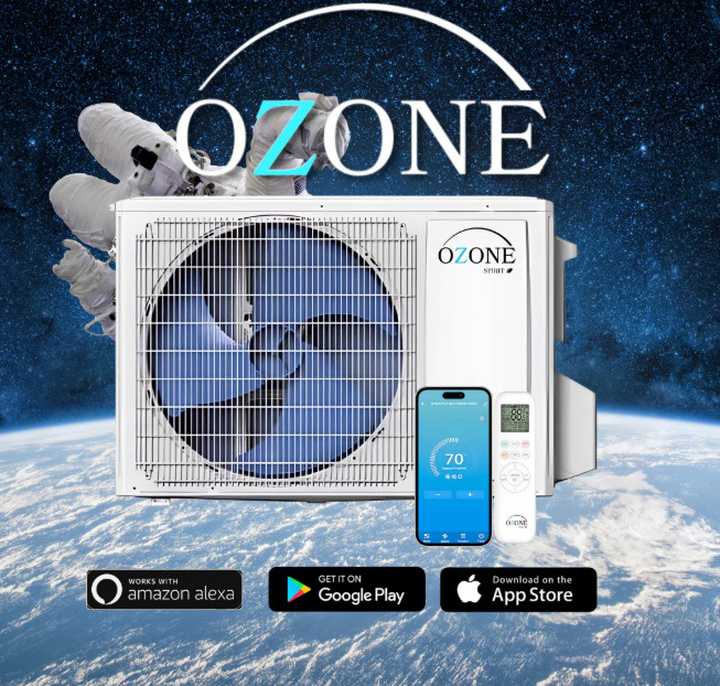 Ozone Model S 12k BTU Mini Split (1 Ton) gallery