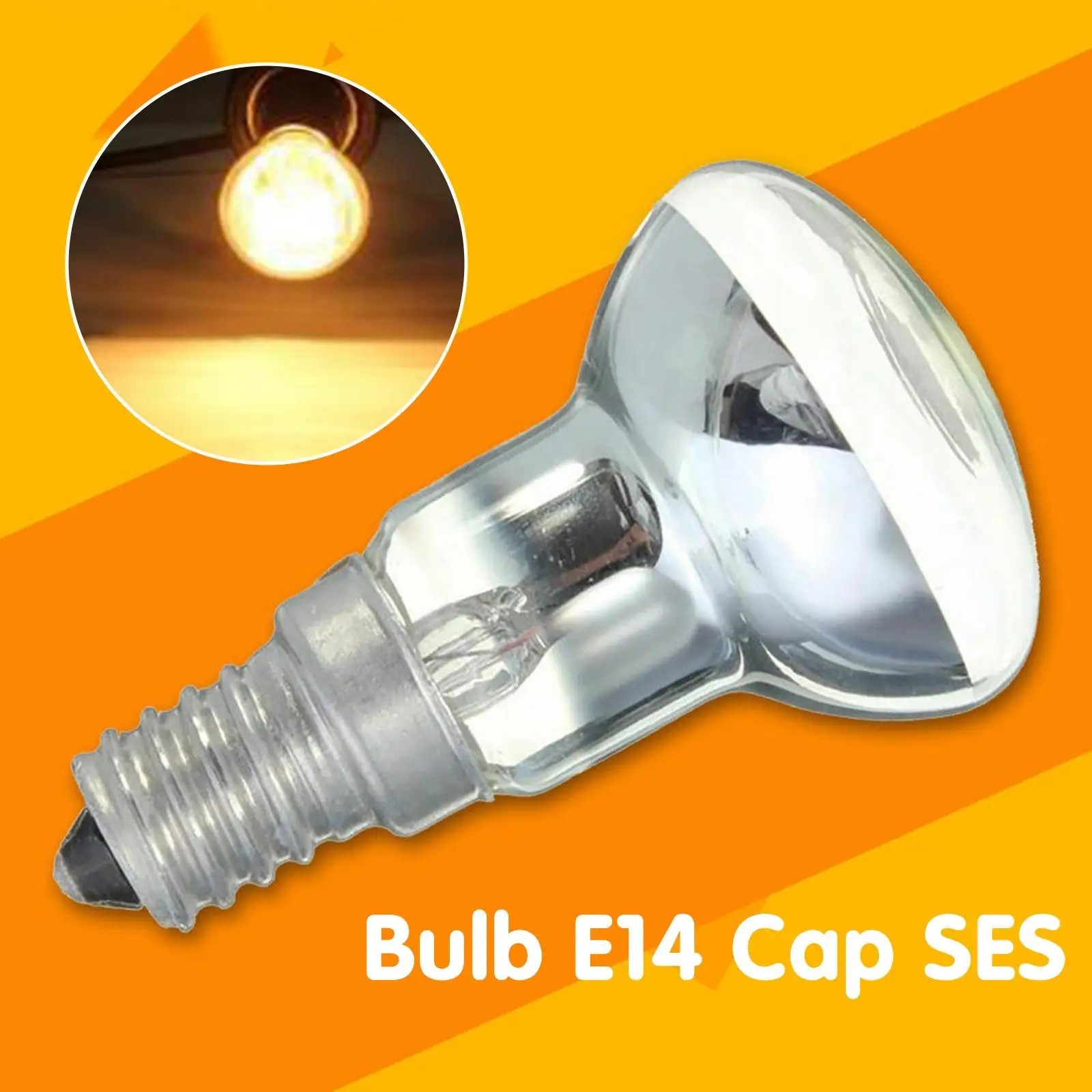 2PCS Lava Lamp Bulb E14 R39 30W 240V Replacement Spotlight Screw Cap gallery