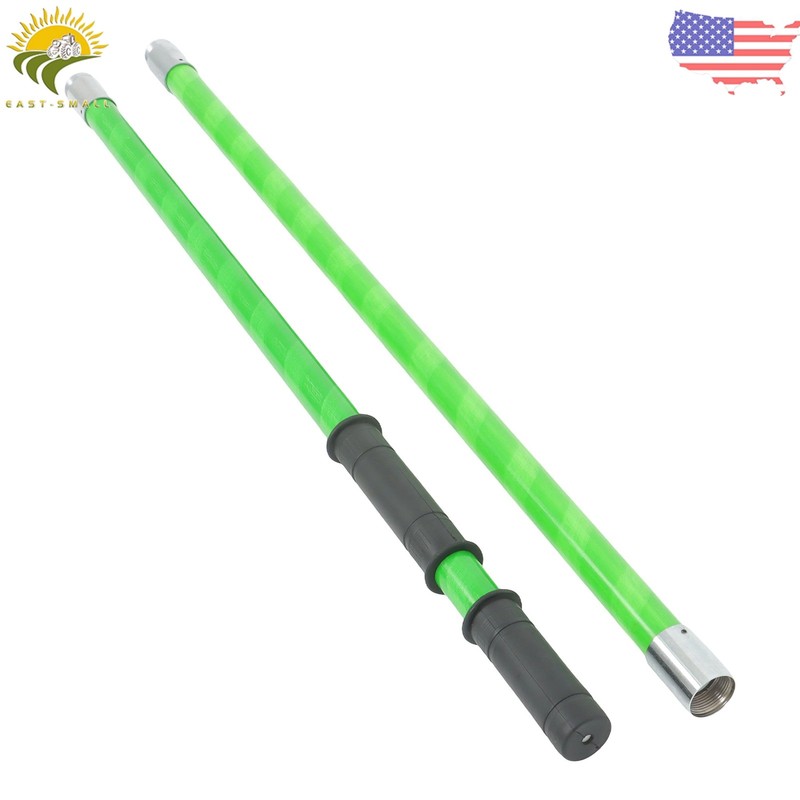 8-Section Telescoping Pole Saw Pruner 27ft Green Heavy-Duty Trimmer & Saw Head gallery