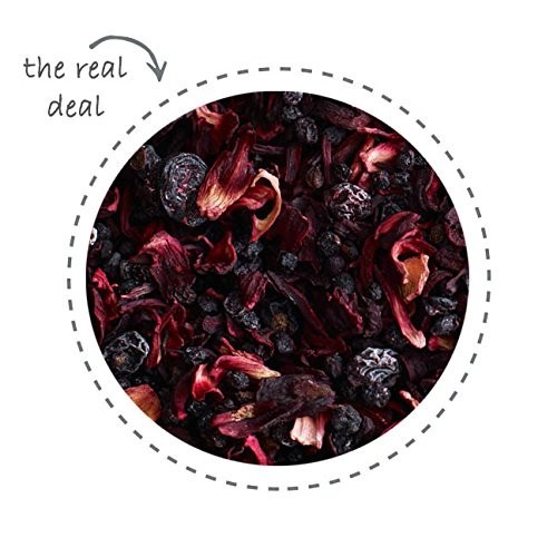 50 Count Caffeine-Free Super Fruit Tea Bags with Hibiscus & Whole Fruit gallery