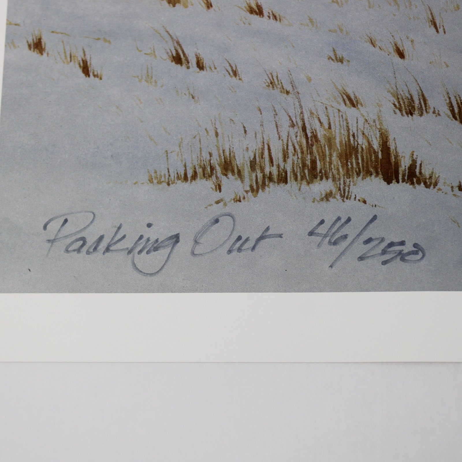 Packing Out by Tracy J. Hayes Art Print 1994 Western 46/250 gallery