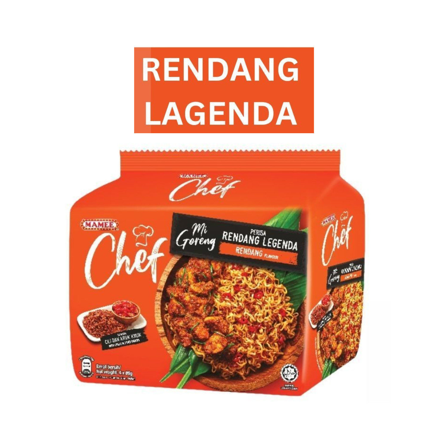 MAMEE CHEF RENDANG LEGEND FLAVOUR WITH CHILI FREE SHIPPING gallery