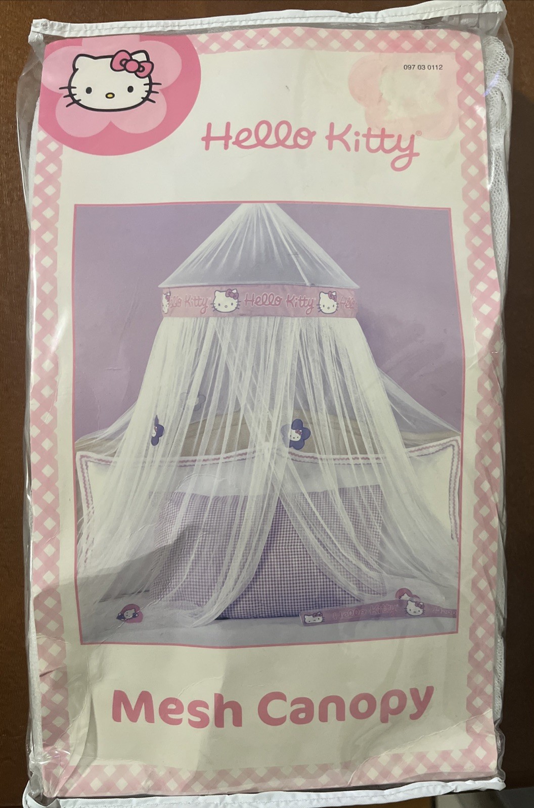 2004 Sanrio Hello Kitty Dream Net Bed Canopy NEW Princess Room Decor Rare gallery