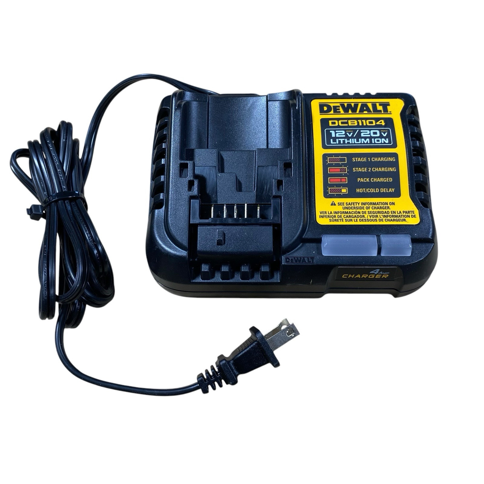 DEWALT DCB1104 20V Volt MAX Li-Ion Fast Battery Charger gallery