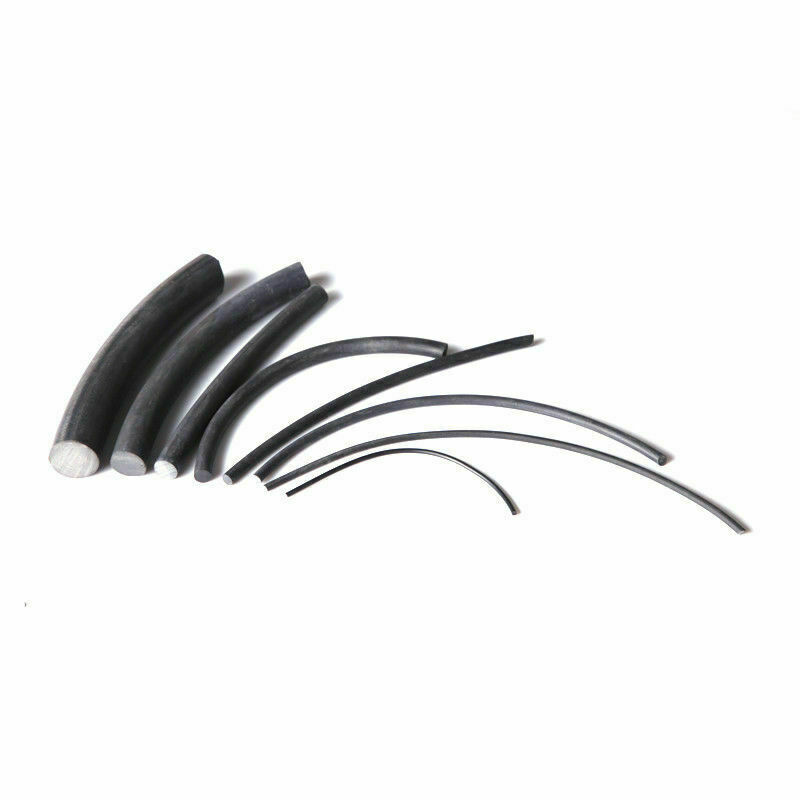 Black Solid Nitrile Rubber Cord O Ring Strip Anti Oil Seal Gasket Dia 1 to 30mm gallery