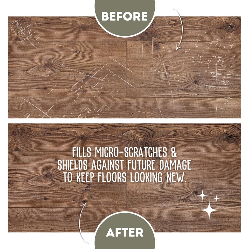 Quick Shine Multi-Surface Floor Finish-Polish 64oz-4pk | Safer Choice, No PF... gallery