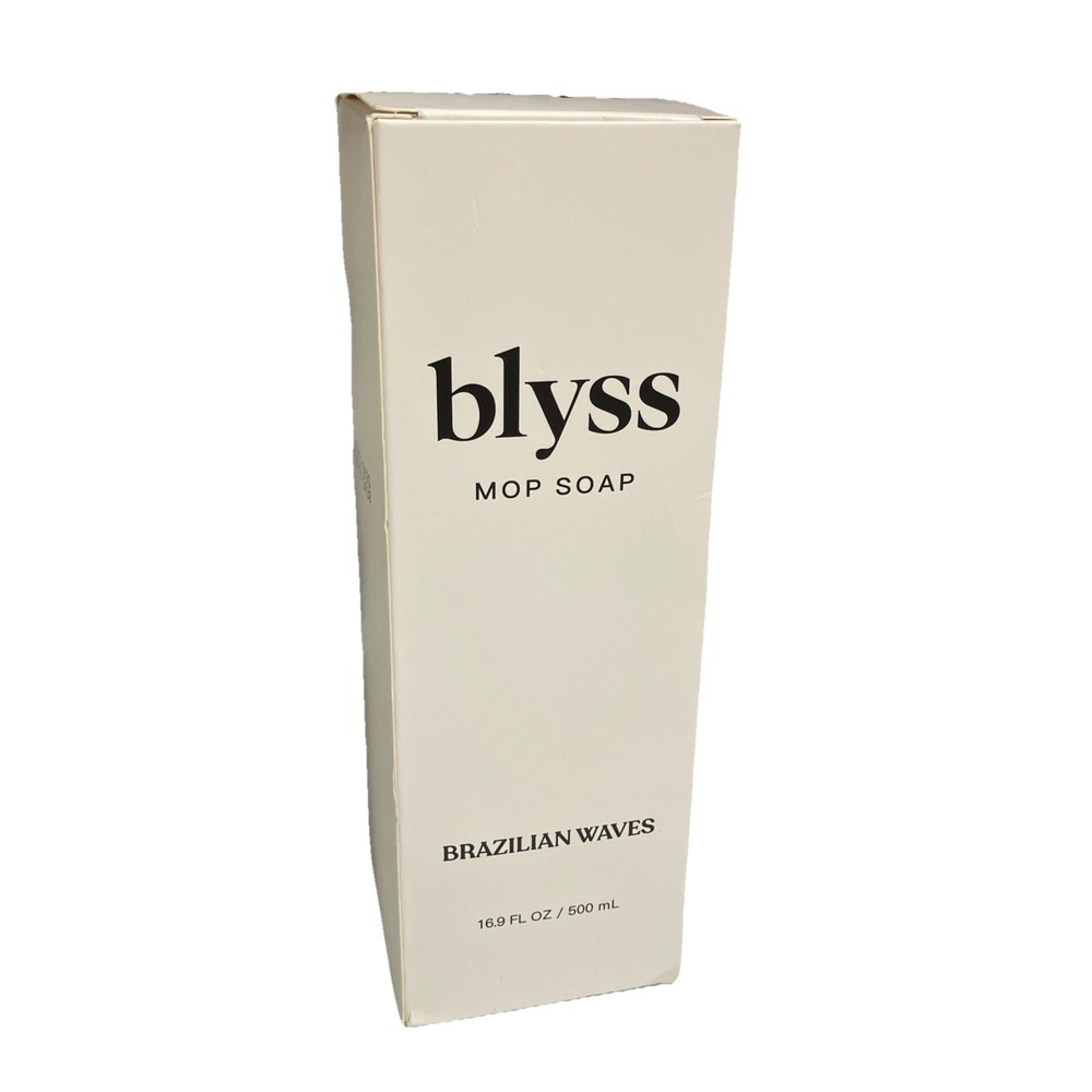Blyss Mop Soap Cleaning Concentrate Brazilian Waves 16.9fl oz Exp 11/2028 NEW