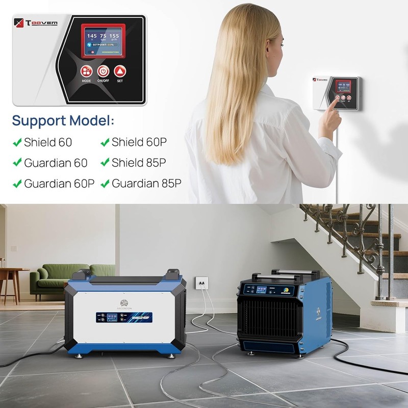 Toovem Dehumidifier Remote Controller for ARGENDON Shield/Guardian 60/60P/85P gallery
