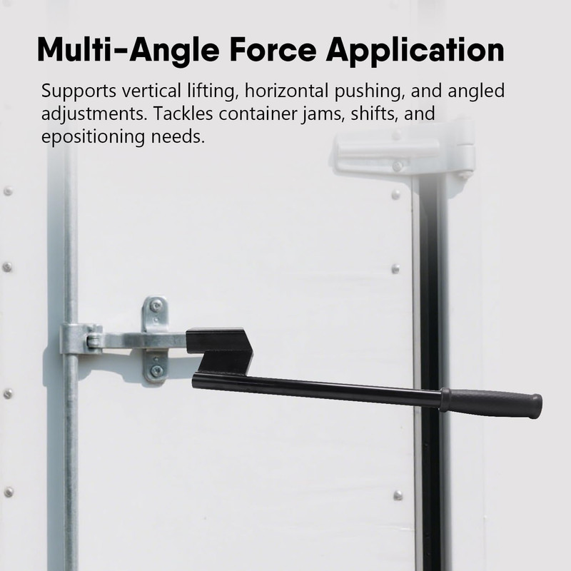 Container Door Leverage Tool Enhanced Persuader Bar Ergonomic Design FBA Compli gallery