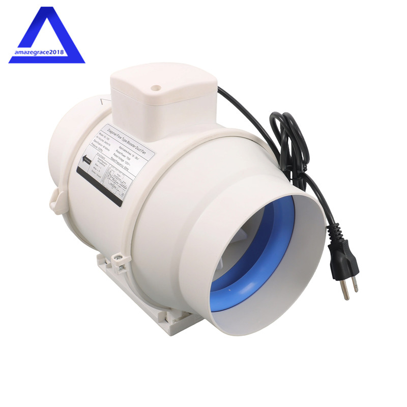 6 Inch 400 CFM Inline Ventilation Exhaust Blower Fans for Kitchen Hydroponics gallery
