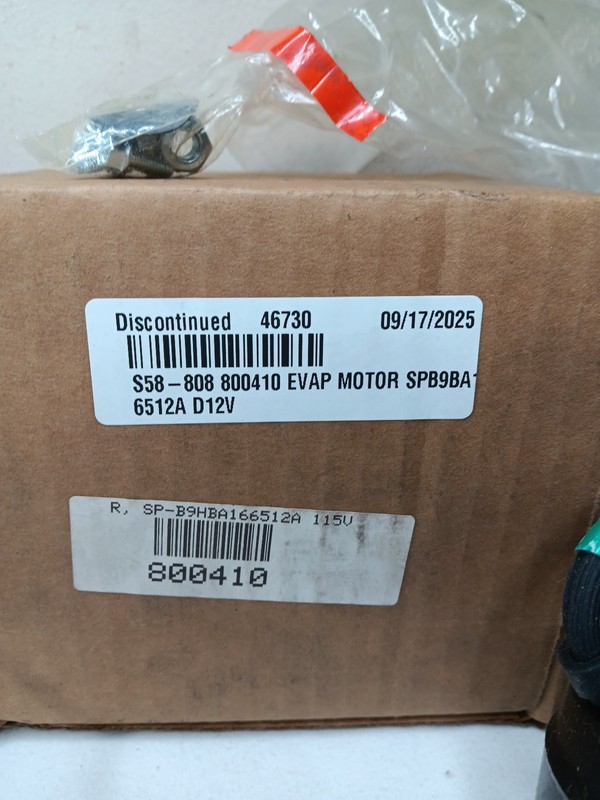 800410 Evaporator Motor for TR/UE Refrigerator (20Z854, SP-B9HBA16) 9 WATTS gallery