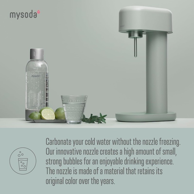 Ruby 2 Soda Maker - 1L Capacity, Manual and Silent Operation gallery