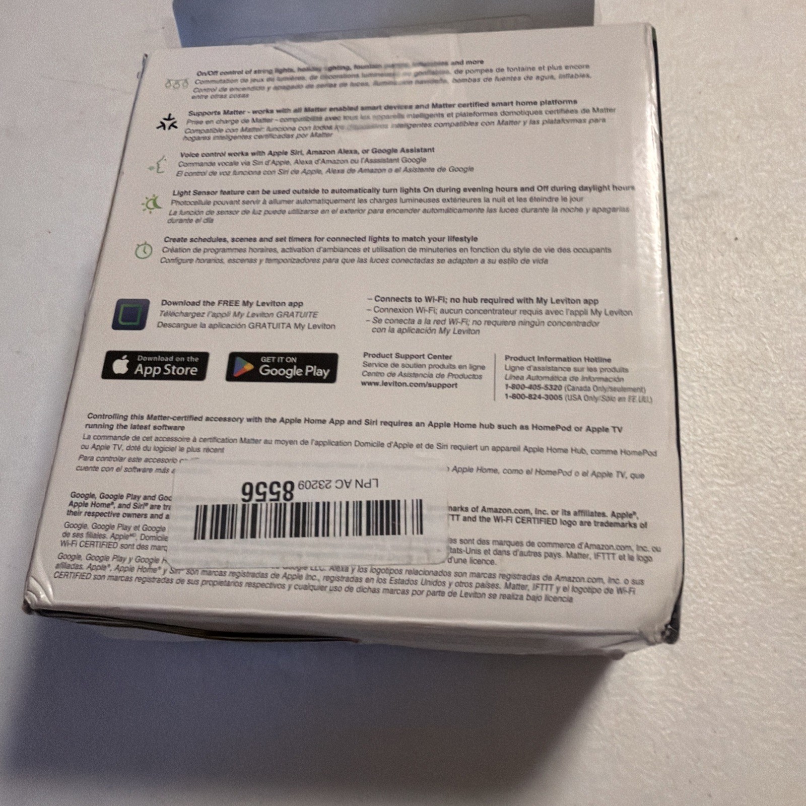 Leviton Decora Smart Wi-Fi Outdoor Plug, Works with Matter, My Leviton, Alexa... gallery
