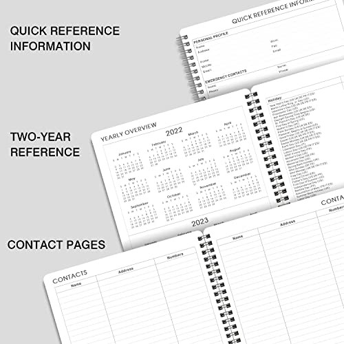 2022 Planner - Weekly & Monthly Planner 2022, Jan 2022- Dec 2022, 8" x Gray gallery
