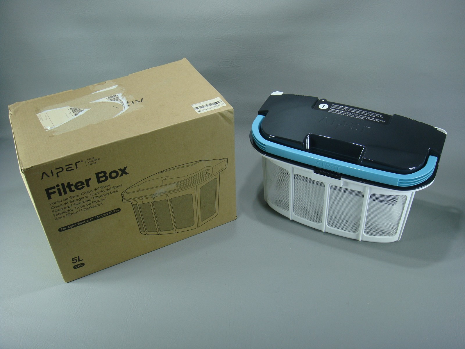 Aiper Pool Filter Box 5L Washable NOS Unused Scuba X1 Scuba X1 Pro gallery