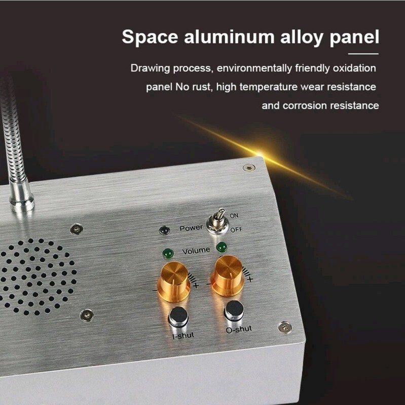 Retekess TW103 Window Speaker Mic Counter Intercom System Bank Office Restaurant gallery