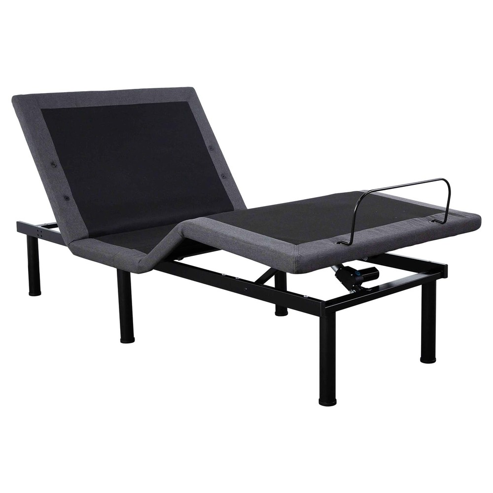 Adjustable Bed Frame, Ergonomic Electric Bed Base, with Head and Foot Incline