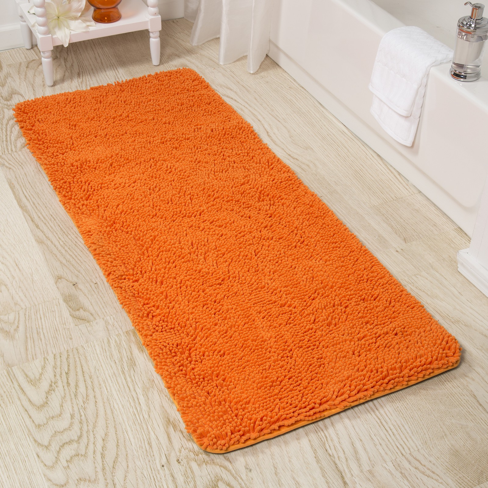 24 x 60 Memory Foam Bath Mat Long Soft Bathroom Rug Non Slip Absorbent Mats gallery