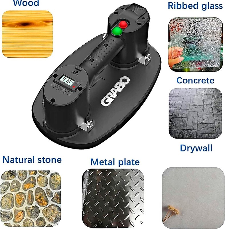 GRABO Pro-Lifter Hardshell Case Battery Vacuum Pump | US Dealer Free Ship/Return gallery