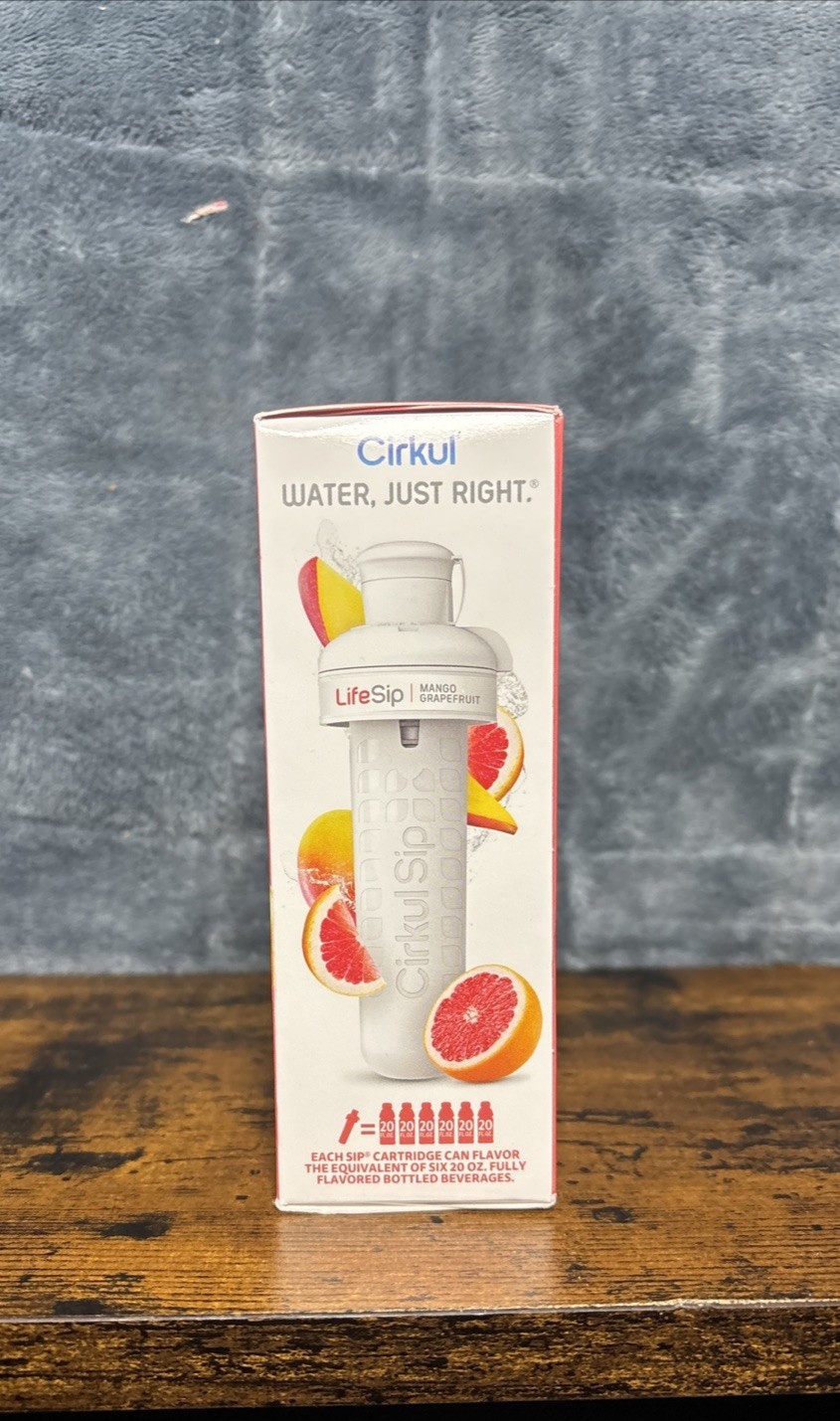 Cirkul Refill Cartridges Unopened Life Sip Mango Grapefruit gallery