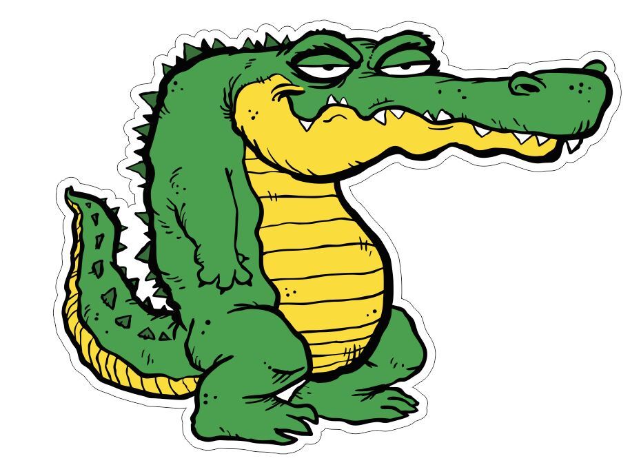Alligator Gator Crocodile Croc Sticker Stickers A223 gallery