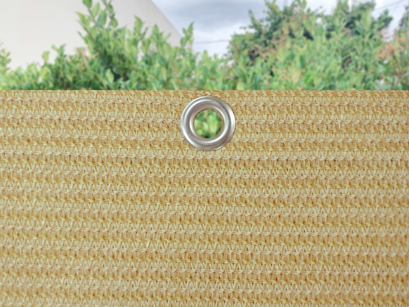 Privacy Screen 3FT Tall Custom Length Patio Balcony Banha Beige by Alion Home© gallery