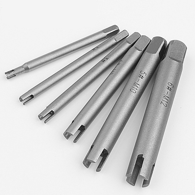 5pcs/Set 2#~6# (Metric/Standard) Broken Tap Extractor Removal Tool Kit 3/4 Claws gallery