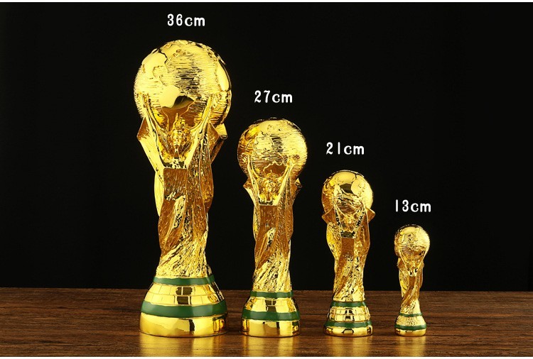 5.1nch/13cm World Cup Replica Trophy Resin Sculpture Sports Champion Award gallery